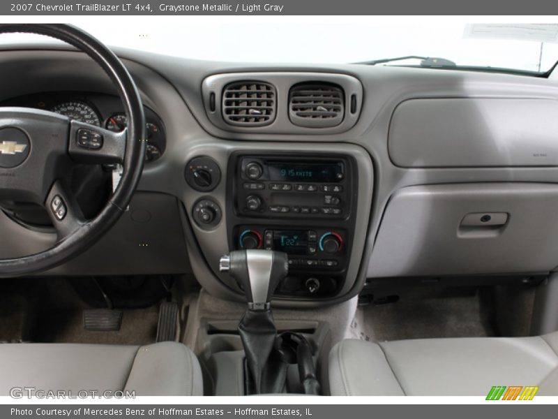 Graystone Metallic / Light Gray 2007 Chevrolet TrailBlazer LT 4x4