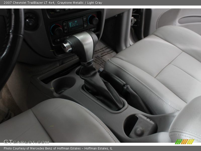 Graystone Metallic / Light Gray 2007 Chevrolet TrailBlazer LT 4x4