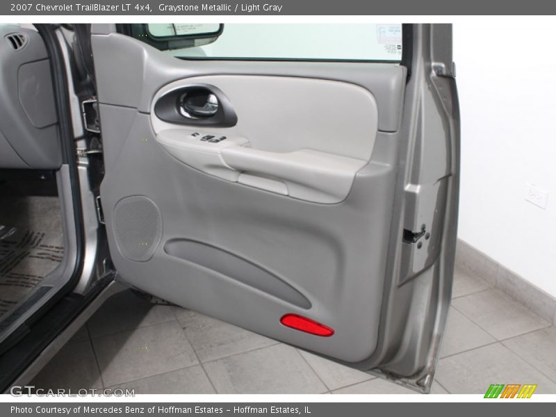 Graystone Metallic / Light Gray 2007 Chevrolet TrailBlazer LT 4x4