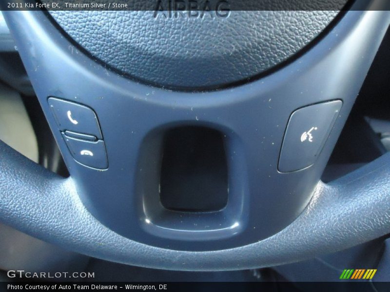 Titanium Silver / Stone 2011 Kia Forte EX