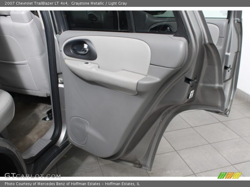 Graystone Metallic / Light Gray 2007 Chevrolet TrailBlazer LT 4x4