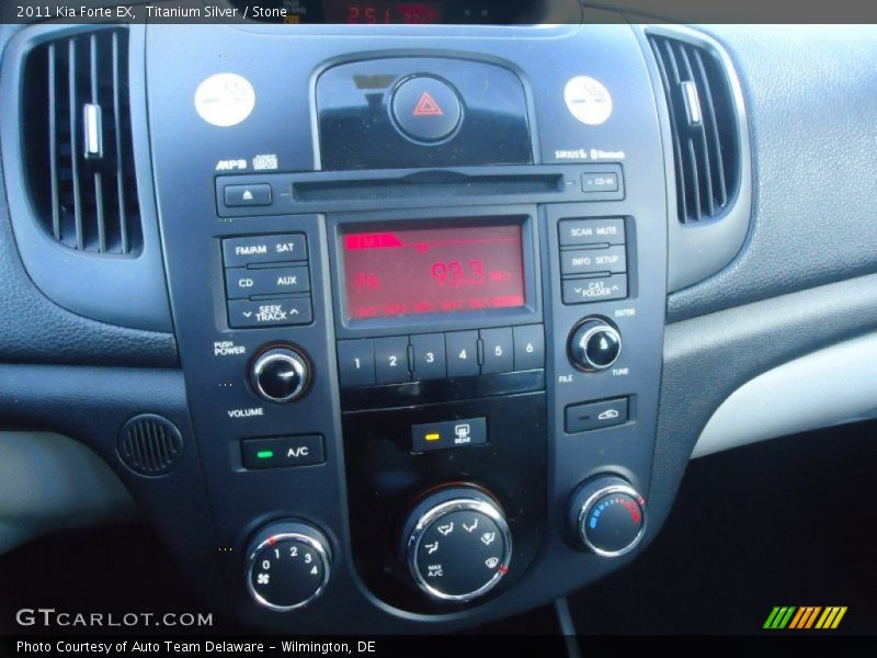 Titanium Silver / Stone 2011 Kia Forte EX