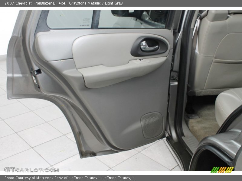 Graystone Metallic / Light Gray 2007 Chevrolet TrailBlazer LT 4x4