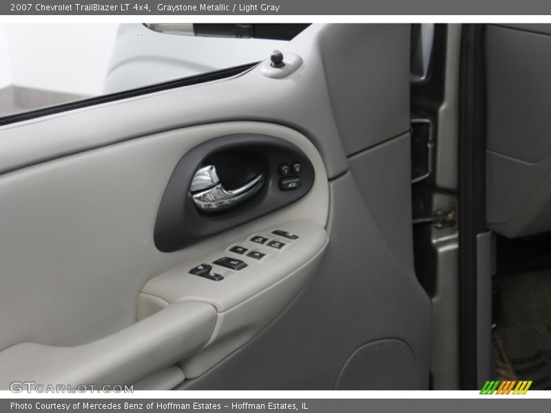 Graystone Metallic / Light Gray 2007 Chevrolet TrailBlazer LT 4x4