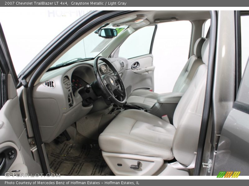 Graystone Metallic / Light Gray 2007 Chevrolet TrailBlazer LT 4x4