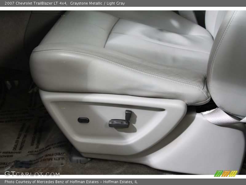Graystone Metallic / Light Gray 2007 Chevrolet TrailBlazer LT 4x4