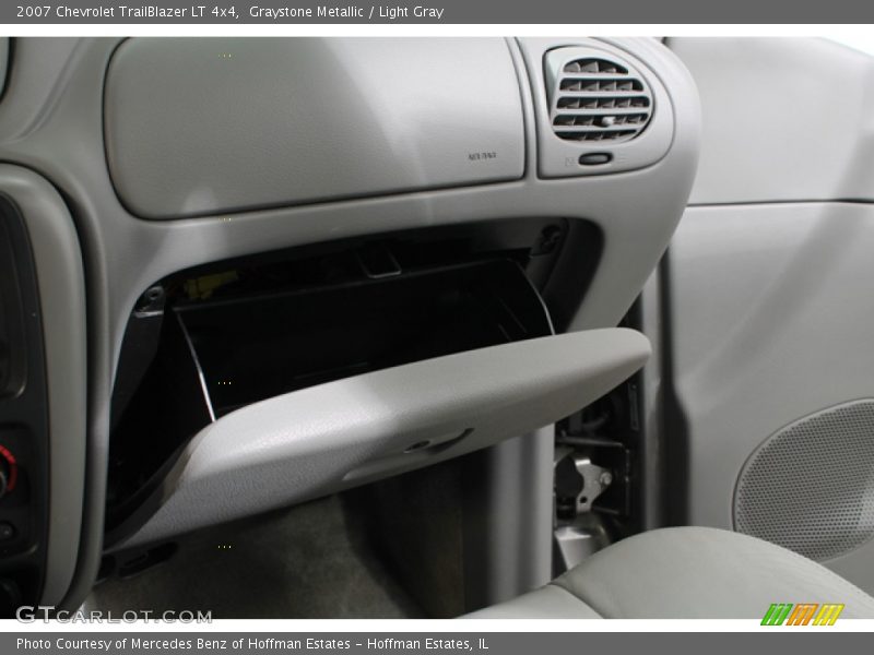 Graystone Metallic / Light Gray 2007 Chevrolet TrailBlazer LT 4x4