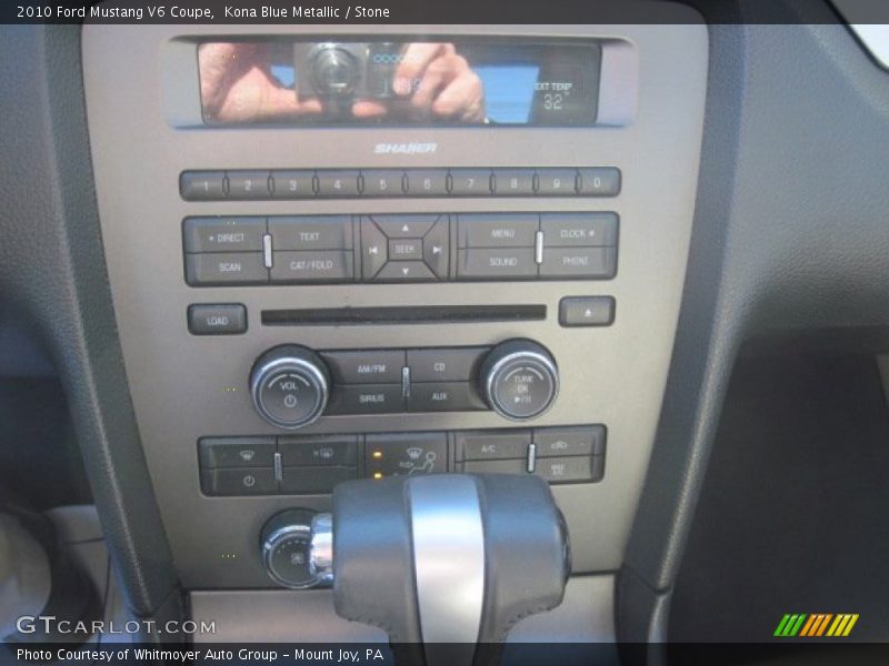 Kona Blue Metallic / Stone 2010 Ford Mustang V6 Coupe