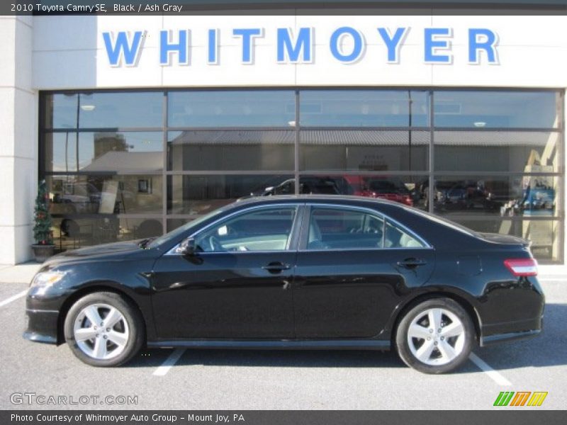 Black / Ash Gray 2010 Toyota Camry SE