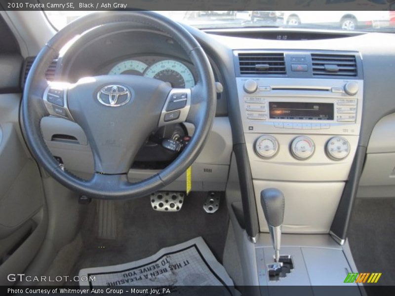 Black / Ash Gray 2010 Toyota Camry SE