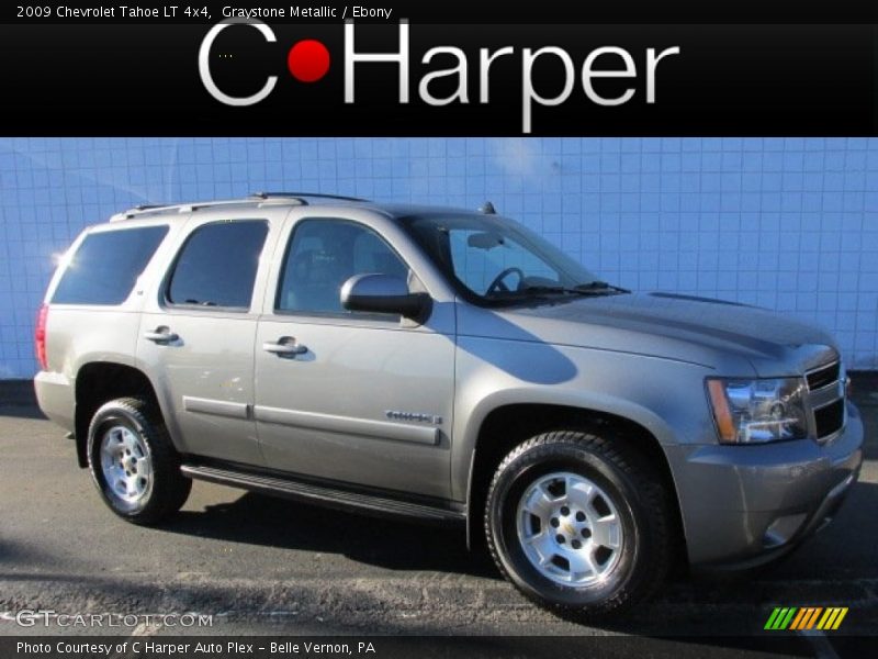 Graystone Metallic / Ebony 2009 Chevrolet Tahoe LT 4x4