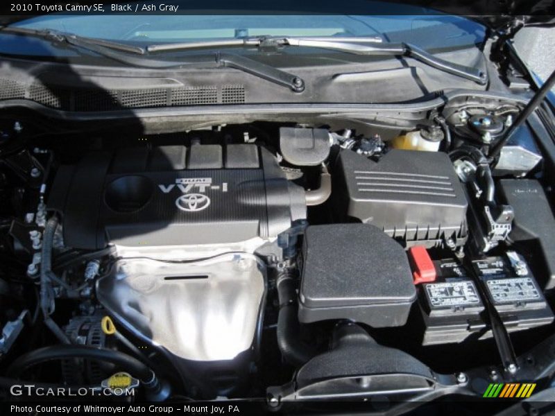 Black / Ash Gray 2010 Toyota Camry SE