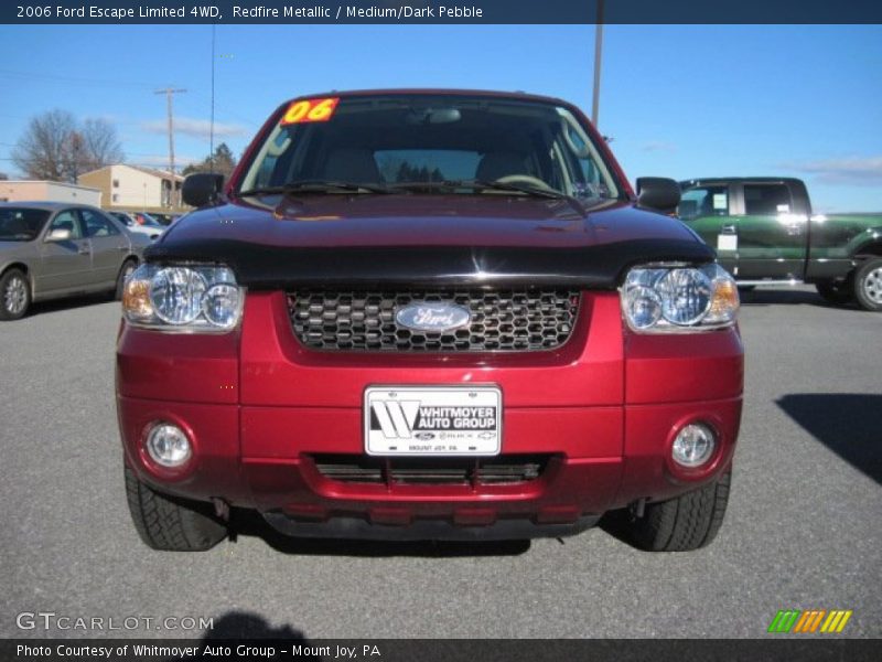 Redfire Metallic / Medium/Dark Pebble 2006 Ford Escape Limited 4WD