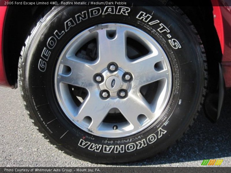 Redfire Metallic / Medium/Dark Pebble 2006 Ford Escape Limited 4WD