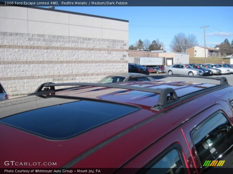 Redfire Metallic / Medium/Dark Pebble 2006 Ford Escape Limited 4WD