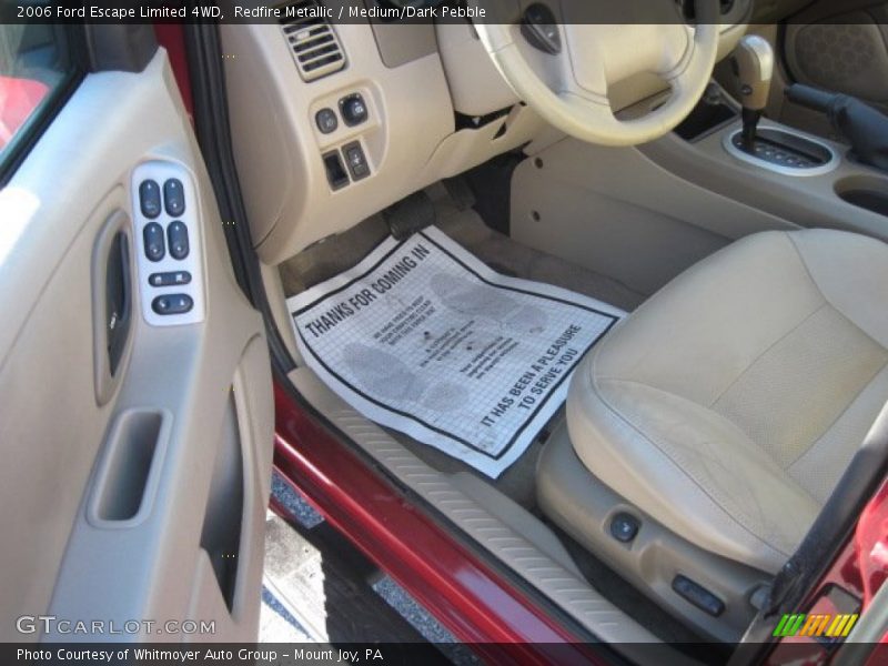 Redfire Metallic / Medium/Dark Pebble 2006 Ford Escape Limited 4WD
