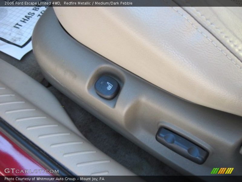 Redfire Metallic / Medium/Dark Pebble 2006 Ford Escape Limited 4WD
