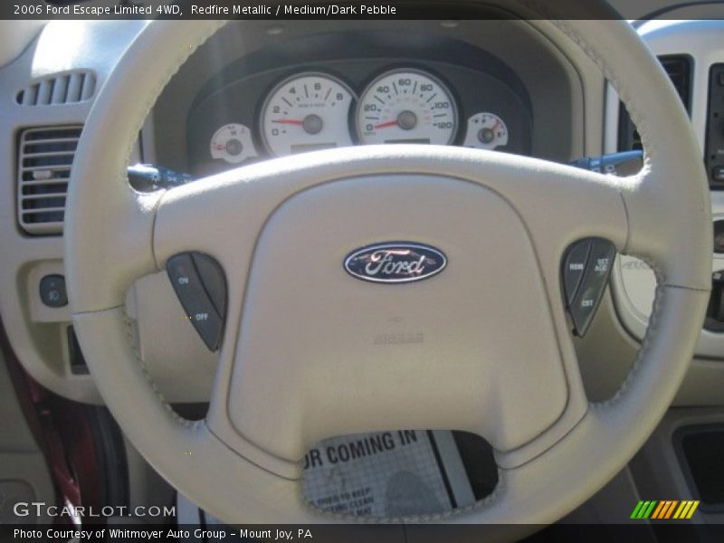 Redfire Metallic / Medium/Dark Pebble 2006 Ford Escape Limited 4WD