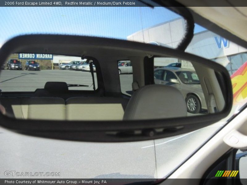 Redfire Metallic / Medium/Dark Pebble 2006 Ford Escape Limited 4WD