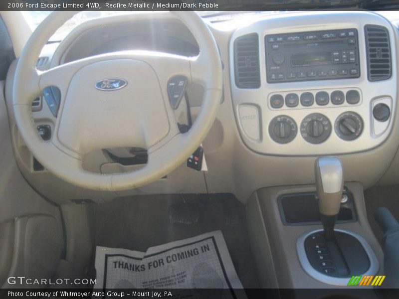 Redfire Metallic / Medium/Dark Pebble 2006 Ford Escape Limited 4WD