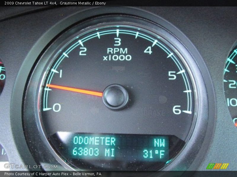 Graystone Metallic / Ebony 2009 Chevrolet Tahoe LT 4x4