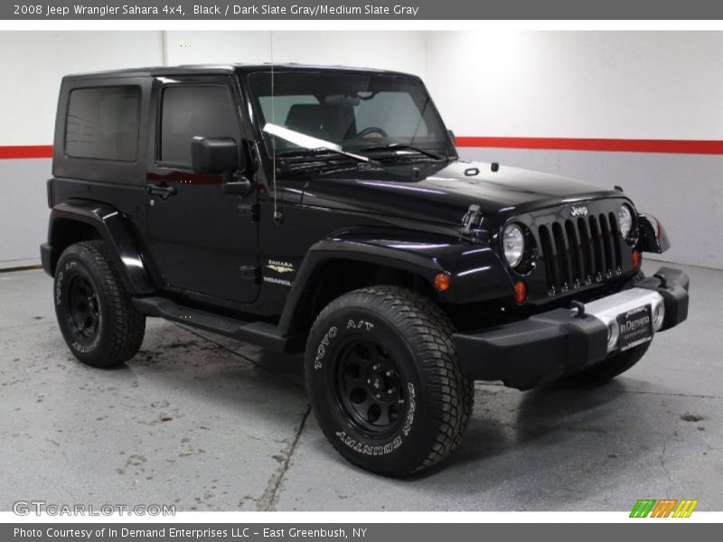 Black / Dark Slate Gray/Medium Slate Gray 2008 Jeep Wrangler Sahara 4x4