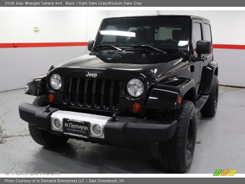 Black / Dark Slate Gray/Medium Slate Gray 2008 Jeep Wrangler Sahara 4x4