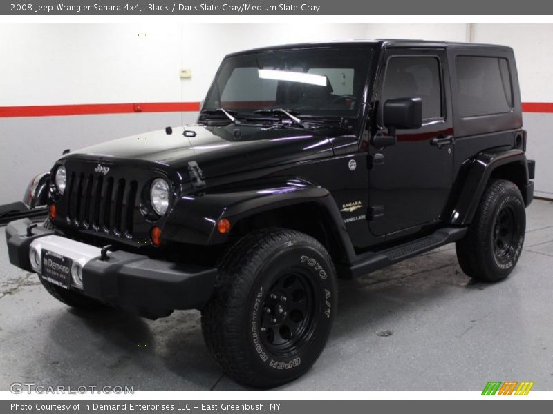 Black / Dark Slate Gray/Medium Slate Gray 2008 Jeep Wrangler Sahara 4x4