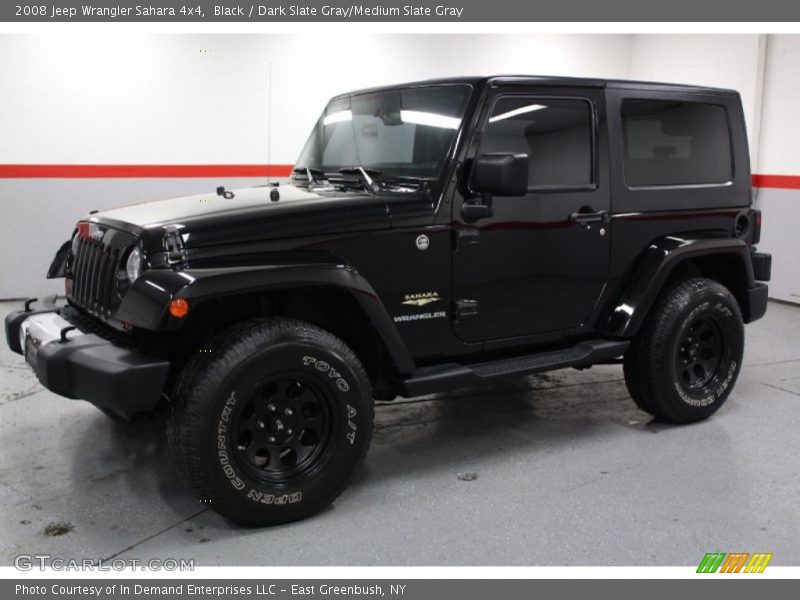 Black / Dark Slate Gray/Medium Slate Gray 2008 Jeep Wrangler Sahara 4x4