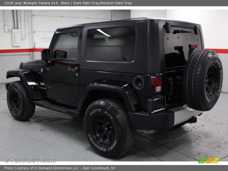 Black / Dark Slate Gray/Medium Slate Gray 2008 Jeep Wrangler Sahara 4x4
