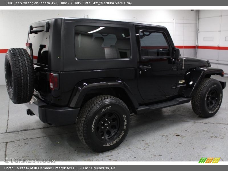 Black / Dark Slate Gray/Medium Slate Gray 2008 Jeep Wrangler Sahara 4x4