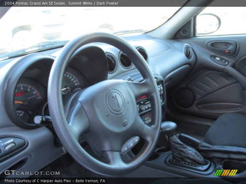  2004 Grand Am SE Sedan Dark Pewter Interior