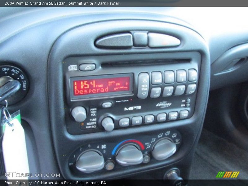 Controls of 2004 Grand Am SE Sedan