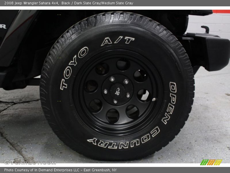 Black / Dark Slate Gray/Medium Slate Gray 2008 Jeep Wrangler Sahara 4x4