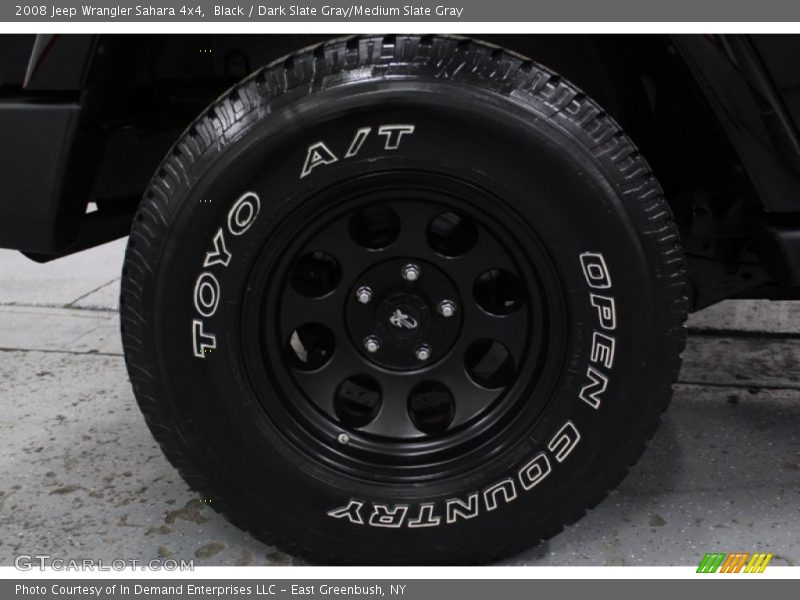 Black / Dark Slate Gray/Medium Slate Gray 2008 Jeep Wrangler Sahara 4x4