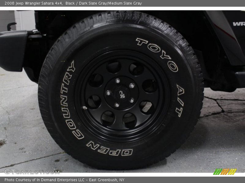 Black / Dark Slate Gray/Medium Slate Gray 2008 Jeep Wrangler Sahara 4x4