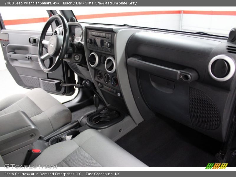 Black / Dark Slate Gray/Medium Slate Gray 2008 Jeep Wrangler Sahara 4x4