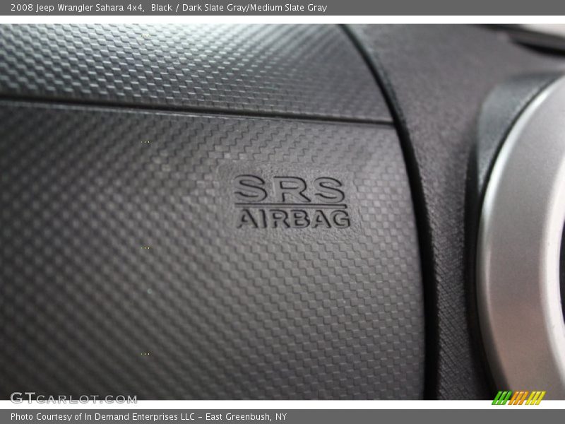 Black / Dark Slate Gray/Medium Slate Gray 2008 Jeep Wrangler Sahara 4x4
