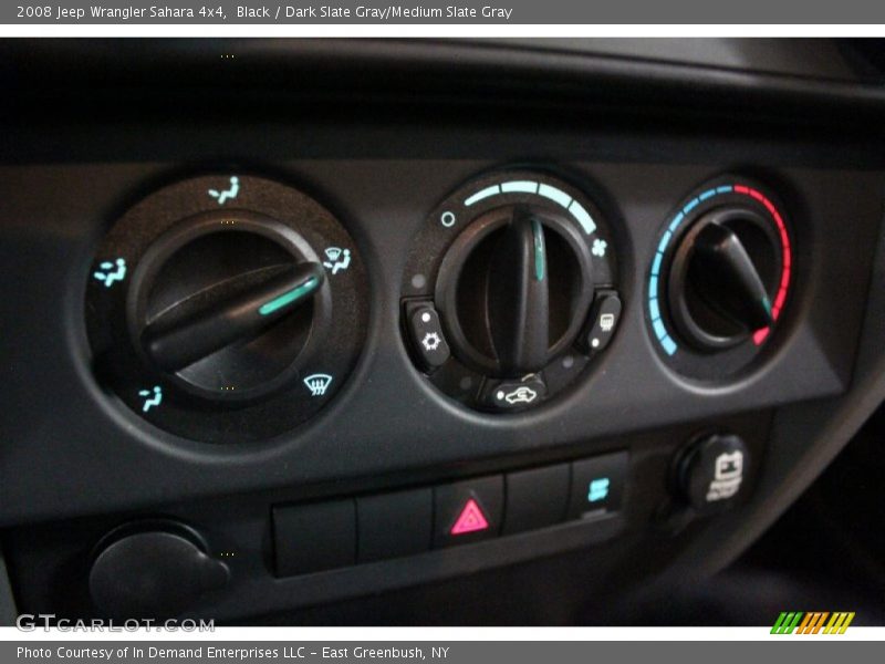 Black / Dark Slate Gray/Medium Slate Gray 2008 Jeep Wrangler Sahara 4x4