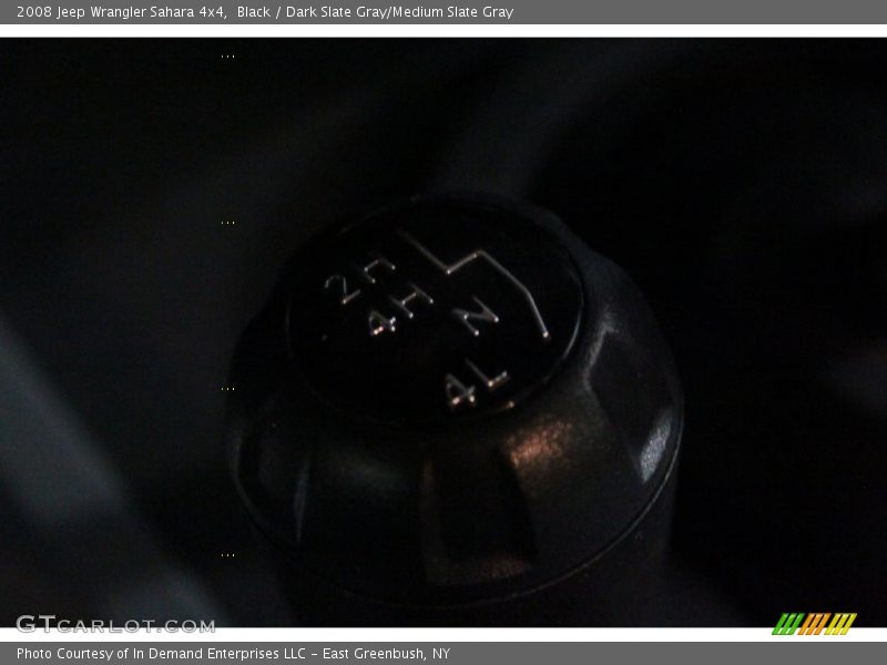 Black / Dark Slate Gray/Medium Slate Gray 2008 Jeep Wrangler Sahara 4x4