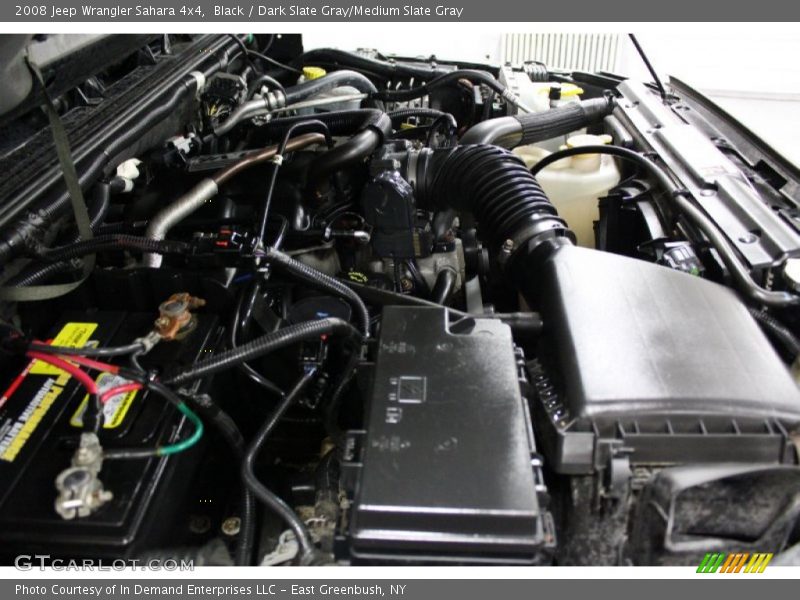 Black / Dark Slate Gray/Medium Slate Gray 2008 Jeep Wrangler Sahara 4x4