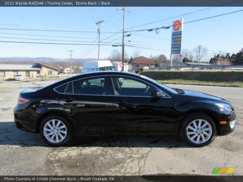 Ebony Black / Black 2012 Mazda MAZDA6 i Touring Sedan