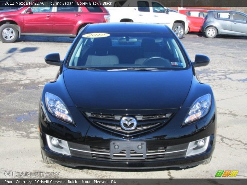 Ebony Black / Black 2012 Mazda MAZDA6 i Touring Sedan