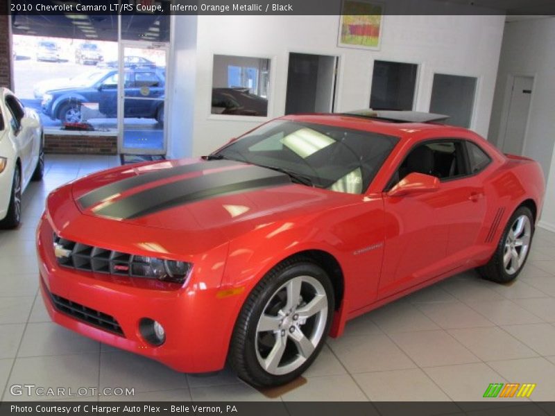 Front 3/4 View of 2010 Camaro LT/RS Coupe