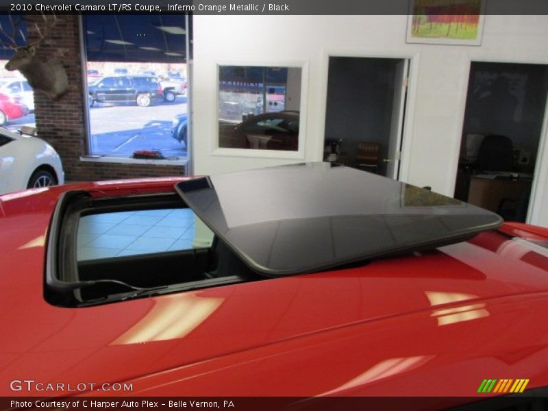 Inferno Orange Metallic / Black 2010 Chevrolet Camaro LT/RS Coupe