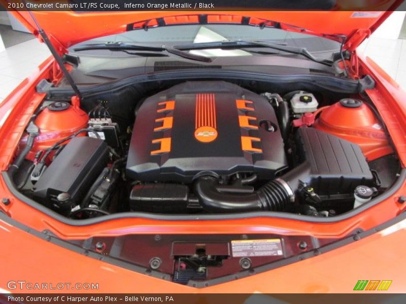 Inferno Orange Metallic / Black 2010 Chevrolet Camaro LT/RS Coupe