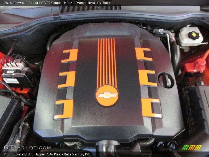 Inferno Orange Metallic / Black 2010 Chevrolet Camaro LT/RS Coupe