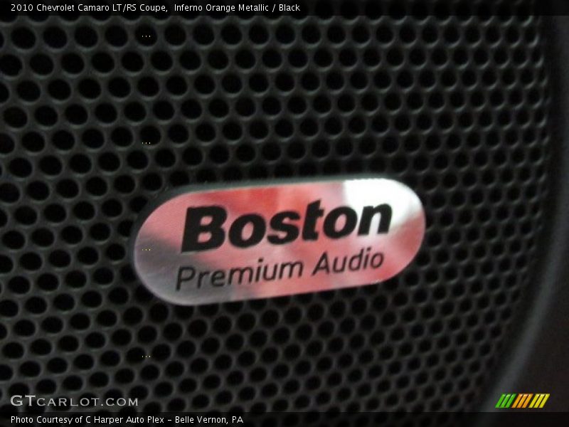 Inferno Orange Metallic / Black 2010 Chevrolet Camaro LT/RS Coupe