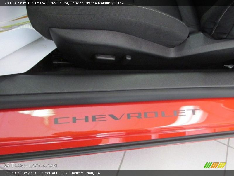 Inferno Orange Metallic / Black 2010 Chevrolet Camaro LT/RS Coupe