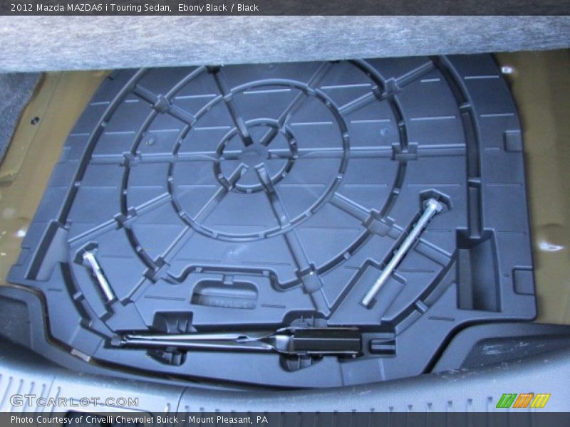 Ebony Black / Black 2012 Mazda MAZDA6 i Touring Sedan